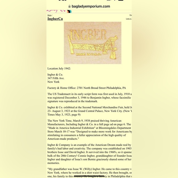 Vintage INGBER | 50’ 60’s MCM Clutch bag brocade Elongated Mid century clutch - Picture 7 of 14